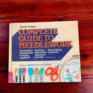Vintage Reader’s Digest Complete Guide to Needlework 1979 hardcover-Good